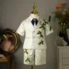 Clothing Sets Children Suits Summer Autumn Wedding Baby Birthday Piano Performance Costume Kids Baptism Eid Festival Boys A2226