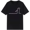 Fi Plus La Taille T-shirts Femmes La Linea La Ligne Osvaldo Cavandoli TV Hommes Femmes Style Streetwear O-cou Décontracté Cott T-shirts 77V8 #