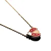 Designer Brand Glod High Edition Van Ladybug Grade ketting voor vrouwen verdikt 18K Rose Gold Ploating Ins