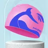 Cuffie da nuoto Silicone Uomo Donna Capelli lunghi Cappello da piscina Sport Adulti Proteggi le orecchie Copri cappello da nuoto per bambini Bambini 240328