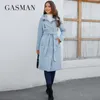 Gasman 2023 Marque Fi Femmes Printemps Doudoune Automne Femmes Manteau Lg Parka Vestes Femme Femme Mince Cott 8356 Z0zD #