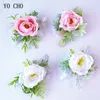 Boutniere Men Wedding Corsage Pin frol Ribb Groom Boutniere Butthole Wedding Planner Mariage Corsage FRS O47F #