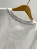 Женские футболки 24, весенне-летняя белая хлопковая футболка для женщин с круглым вырезом и короткими рукавами для тяжелой промышленности Diamond Rose Xx06
