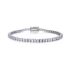 Ny ljus lyx unik och utsökt Instagram -stil armband kvinnor full diamant s925 ren silver högklassig tenniskedja NRI5