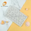 Baking Moulds Valentine's Day Love Heart Shape Diy Chocolate Mould Fondant Cake Silicone Mold Kitchen Decorating Tools Bakeware