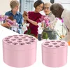 Vases Support de tige en silicone Support de fleur Vase en spirale Insert pour arrangement Bouquet Floral