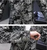 Butikowy męski blazer dżentelmen elegancki i wygodny druk zwykły trend sukienki koreańska szczupła płaszcz 240314