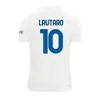 Lukaku Soccer Jerseys Barella Correa Giroud Ibrahimovic Lautaro Milans Theo Brahim 23 24 Chemise de football 2023 2024 Uniformes Hommes Enfants Kits Ensembles