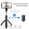Selfie Monopiedi Mini Selfie Stick Led Fill Light Bluetooth Tripode Para Movil Lampada Supporto per telefono Portabl Con Luz Palo Video estensibile Stojak 24329