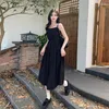 Tweedelige jurk UNXX rok past vrouw herfst tanktop met lange mouwen jarretelset zwarte stiksels jas tweedelige sets damesoutfit