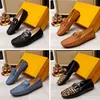 Designers de luxe chaussures habillées hommes mocassins chaussures décontractées bouton en métal vintage haute qualité chaussures en cuir véritable bureau d'affaires mocassin de mariage avec boîte