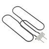 Tools 70127 BBQ Grill Heating Elements For Q240/Q2400 Grills 55020001 Replacement Part 230V 2200W With Button Cover