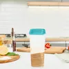 Förvaringsflaskor Brödlåda Sandwich Boxes Loaf Container Toast Containrar med lock plasthållare