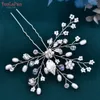 Topqueen HP103 Bruid Haar sieraden Wedding Tiara Wedding Clips Wedding Headwear Bridal Hair Pins Hair Accessies L4XK#