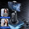 Selfie Monopods Auto Tracking Smart ShootIing Robot Cameraman 360 Rotatio Face Phone Holde AI Selfie Stick Gimbal Stabilizer For Vlog Live Video 24329