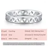 Anéis de cluster Jly fino europeu geométrico superfície lisa s925 anel de prata esterlina para mulheres festa de aniversário presente de casamento jóias