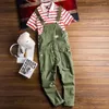 Men's Pants American High Street Solid Color Workss 2024 Fashion Ahmei Khaki Retro Loose Trend Casual Scossuit for Men