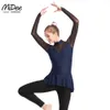 Midee Jazz Dance Costume Adulte Combinaison Gymnastique Tenues Lg Manches Pantalon Jupe Justaucorps Competiti Performance Stage Dancewear s2sL #