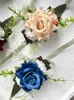 bridesmaids Wrist Corsage Bracelet Wedding Accories Silk Frs Artificial Cuff Bracelets Corsage Marriage Party Decorati 284x#