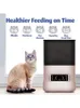 Automatische kattenvoerdispenser - Getimede 1-6 maaltijden Dagelijkse automatische voerautomaten voor honden en katten met stemopname Voedertraining 240328