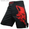 Shorts masculinos vszap gigante lobo lobo mma boxe ginástica Sanda Treinamento de boxe tailandês JUJUTSU MISTA ARTES MARCIAIS SCORTS SCORTS DESPORTIVOS REDIVOS Q240329