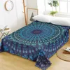 BeddingOutlet Mandala Queen Lakens Een Stuk Paars Blauw Vlakke Plaat Zacht Beddengoed Spreien Bloemen Bohemian Tapestry sabanas 2321U