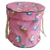 Sacs de rangement Sac à jouets et tapis de jeu pour blocs de briques de construction Panier de dessin animé Organisateur Jouets Bacs Seaux