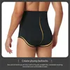 Hommes Tummy Control Shorts Taille Haute Minceur Shapewear Abdomen Ventre Corps Plat Shaper Jambe Sous-Vêtements Compression Briefs Boxer 6XL 240322