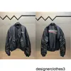 Designer B family high-end Paris cola embroidered pilot family jacket, unisex loose jacket L0VC