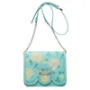 Сумки на плечо, женские сумки-мессенджеры, Borsa SnowJenny SJ, брендовые сумки ручной работы, художественные украшения с зелеными цветами