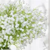 Kwiaty dekoracyjne 108heads 60 cm biały sztuczny ślub DIY Dekoracja Dekoracja