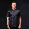 Summer Catering Hotel Men's Chef's Jacket Hot Pot Restaurant Kitchen Uniform Bakery Kvinnlig servitör Arbetskläder Kok Kostym R5PL#