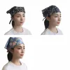 unisex Adjustable Chef Hat Triangle Kitchen Cooking Work Wear Hats Restaurant Uniform Cap Headscarf Japanese Print Waiter Cap A6HE#