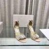 Sexy 10 cm High Heels für Damen, modische Damen-Party-Hochzeitsschuhe mit Box, EU34–42