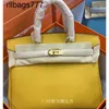 2024 LÄDER BK Väskor Wax Line Highend Bag Togo Calfskin Womens Bag Portable Highend Bag