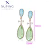 Hoop Earrings Xuping Jewelry Fashion Elegant Style Gold Plated Charm For Women Baby Gift X000810586