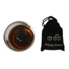 9-pack whiskey ice tartar ice refreshing stone in velvet bag