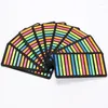 Gift Wrap 6PCS Sticky Notes Colorful Memo Sticker Reading Aid 300 Sheets Office Stationery Supplies Index Tabs Thin Strips Self Adhesive
