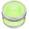 Louça 2 Pcs Mason Jar Tampas Brotos de Feijão Crescer Kit Brotando para Frascos Filtro Germinação Aço Inoxidável Boca Larga