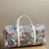 Mode Classique Luxe Français Hommes Et Femmes Designer Graffiti Sacs De Voyage Sac À Main Pour Femme Sac À Bandoulière Sacs À Bandoulière Sac De Voyage Sac Duffel Sacs D'aéroport