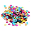 زخرفة الحفلات 10G Confetti الترتر البالون المليء بالذهب الفضي متعدد الألوان الترتر