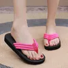 Slippers Women Outdoor Light Weight Cool Shoes Ladies Print Flat Flip-flop Black Non-slip Basic Indoor House Sandals Female