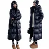 Winter Waterdichte Warme Jas Met Capuchon Vrouw Zwart Lg Parka Basic Jas Vrouwelijke Winter Parka Vrouwen Jas LgOuterwear 2023 Nieuwe E8Kg #