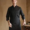 Homens Camisas de Chef Mulheres Cozinha Cozinhar Casaco Curto/Lg Manga Chef Roupas de Trabalho Restaurante Hotel Garçom Uniforme Jaquetas de Chef H5v1 #