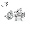 Clusterringe JRR Ankunft 925 Sterling Silber Anpassen der freien Größe Hochzeitsversprechen Party Feiner Schmuck für FrauenValentinstagsgeschenk