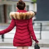 Fi Winterjacke Frauen Big Pelz Gürtel Mit Kapuze Dicke Daunen Parkas X-LG Weibliche Jacke Mantel Schlank Warme Winter Outwear 2019 Neue C2W1 #