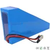 Triangle Electric Bicycle Ebike Battery 36V 48V 52V för 13AH 15AH 18AH 20AH 25AH 30AH 40AH BATERIA BAFANG 500W 1000W 1500W 2000W