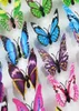 7cm 200pcs 3D Butterfly Decoration Wall Stickers Simulation Stereoscopic Butterflies PVC Removable Wall Stickers Butterflies DBC B5032916