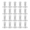 Candle Holders 20 Pcs LED Taper Candles Electronic Base Fashion Candleholder Decor Light Bulb Creative Plastic Candlestick