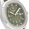 Relógio de designer de luxo relógios mecânicos Aquanaut Luce 5267/200a-011 senhoras aço inoxidável verde dia... relógio de pulso automático